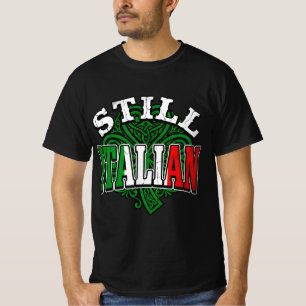 T-shirt Toujours Shamrock italien drapeau de l'Italie Sain