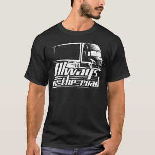 T-shirt Toujours sur la route drôle animaux cadeaux cultur