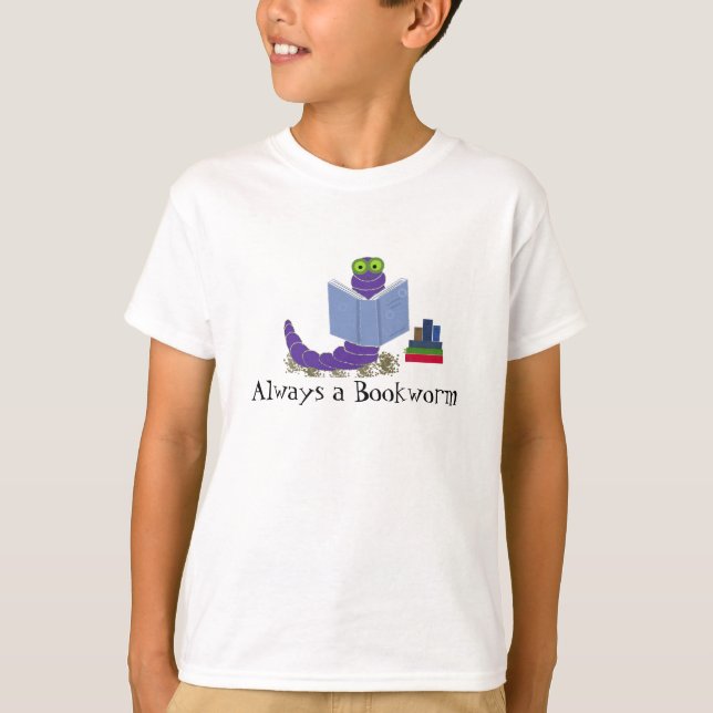 T-shirt Toujours un bouquineur (Devant)