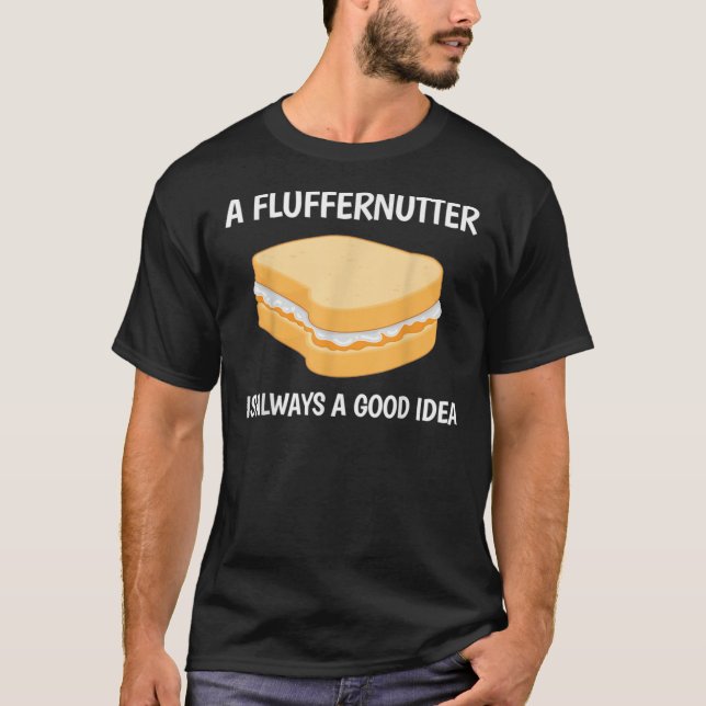 T-shirt Toujours Une Bonne Idée Les Beurres D'Arachides Fl (Devant)