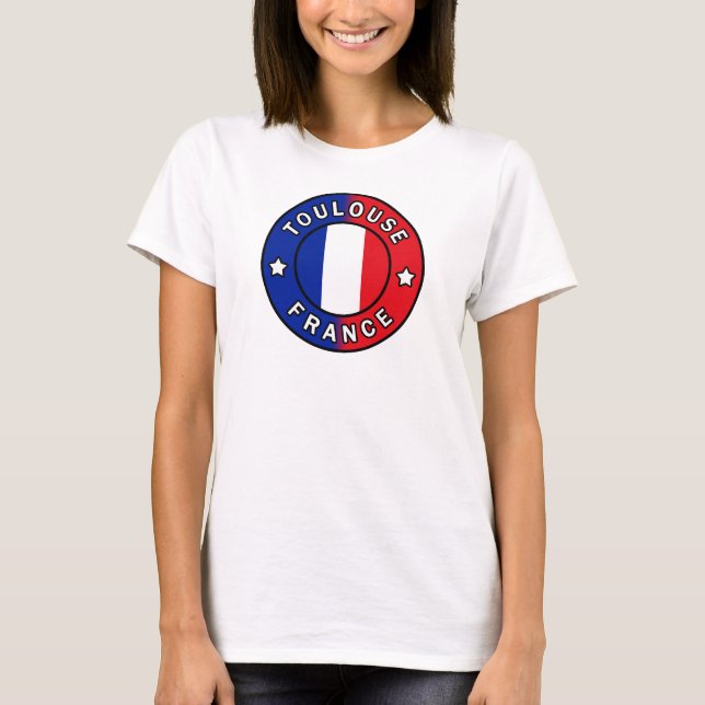 T-shirt Toulouse France (Devant)