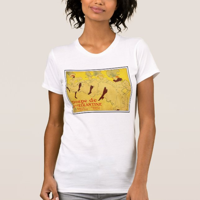 T-shirt Toulouse-Lautrec - Troupe de danse (Devant)