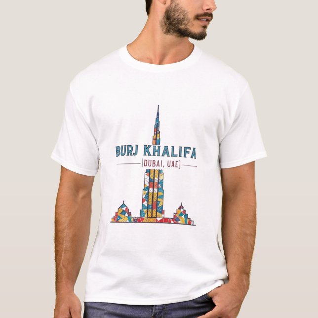 T-SHIRT TOUR BURJ KHALIFA (Devant)