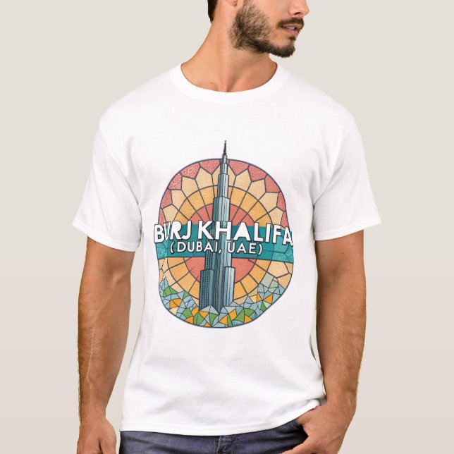 T-SHIRT TOUR BURJ KHALIFA (Devant)