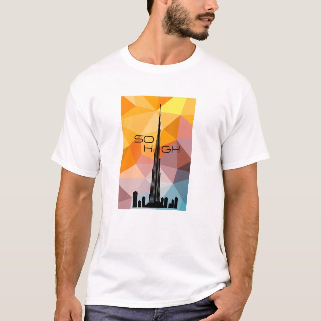 T-shirt Tour Burj Khalifa Dubai (Devant)