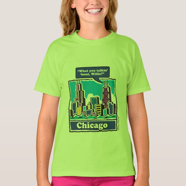 T-shirt Tour Chicago Willis/Sears (Devant)
