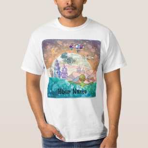 T-shirt Tour Cité Alien