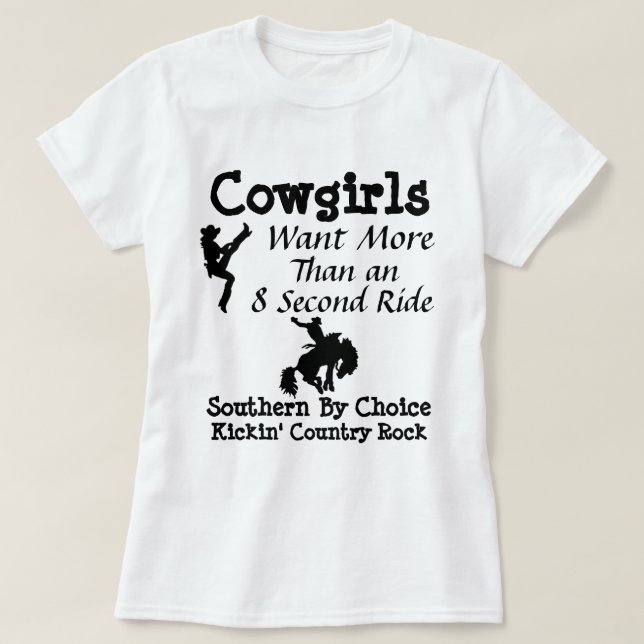 T-shirt Tour de 8 de cow-girl d'ordinateur monocarte plus (Design devant)