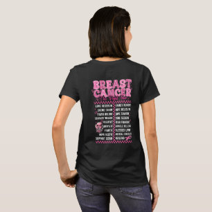 T-shirt Tour de combat contre le cancer du sein Cancer du
