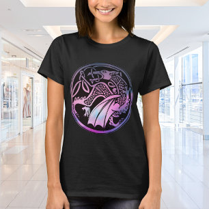 T-shirt Tour de dragon celtique