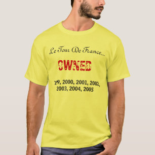 T-shirt Tour de France de le…, POSSÉDÉ, 1999, 2000, 20