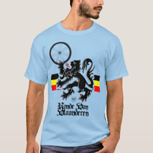 T-shirt Tour de la Flandre Lion aux couleurs de la Belgiqu