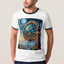 Tour de l'horloge céleste Imaginaire T Chemise