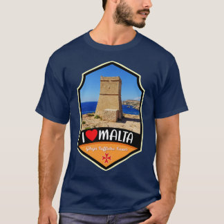 T-shirt Tour de Malte Ghajn Tuffieha