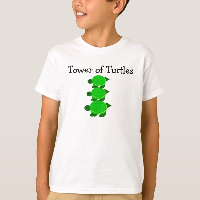 T-shirt Tour de Tortues (Devant)