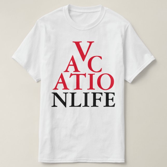 T-shirt Tour de vacances Tee (Design devant)