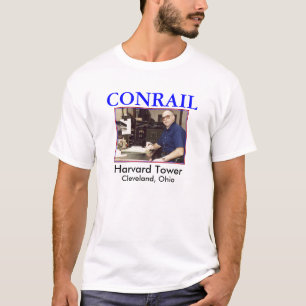 T-shirt Tour de ZAZ111.BHK.Harvard, CONRAIL, Harvard Towe…