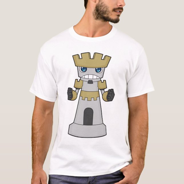 T-shirt Tour d'échecs (Devant)