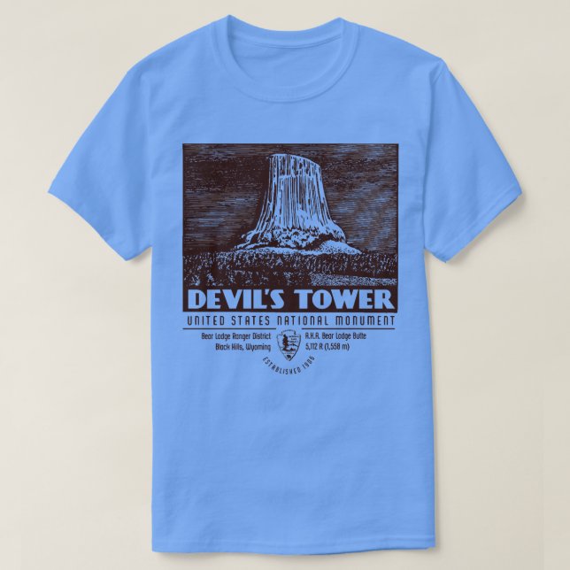 T-shirt Tour Devils (Design devant)