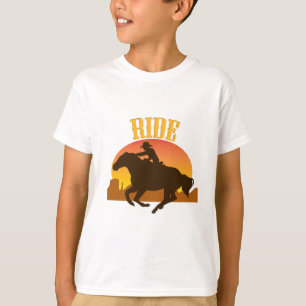 T-shirt Tour du coucher du soleil