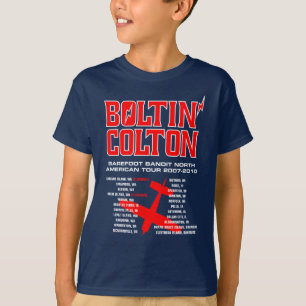 T-shirt Tour du monde de Boltin Colton (rouge)
