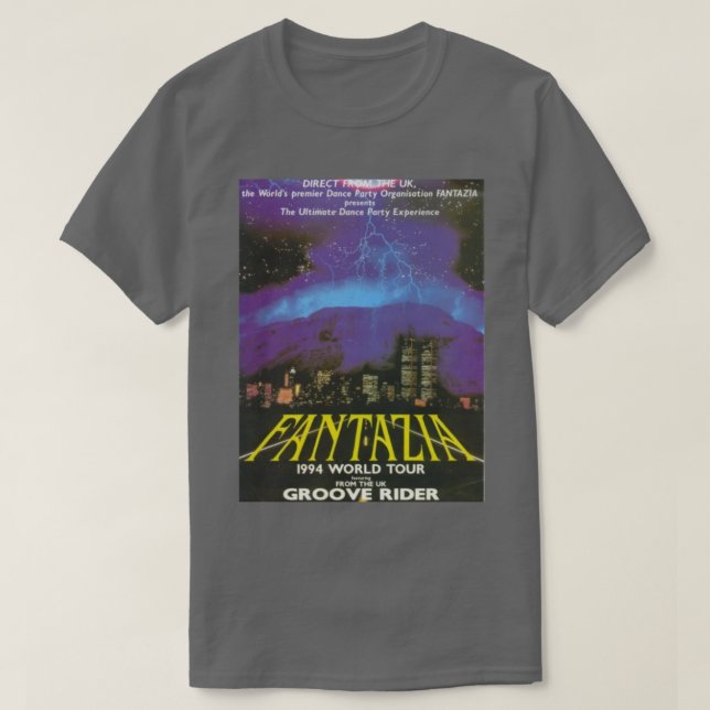 T-shirt Tour du monde de Fantazia (Design devant)