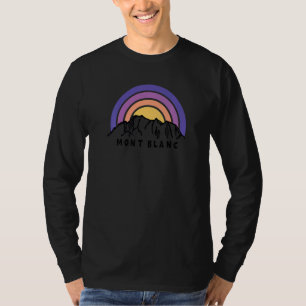 T-shirt Tour Du Mont Blanc France Chamonix Randonnée Trekk