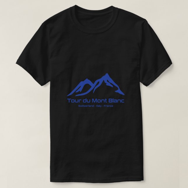 T-shirt Tour du Mont Blanc Premium (Design devant)