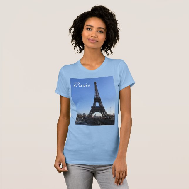 T-shirt Tour Eiffel (Devant entier)