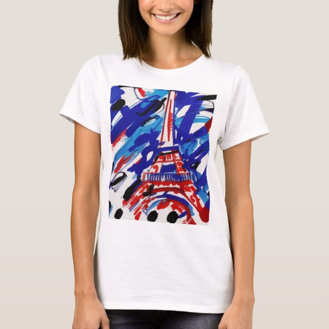 T-shirt Tour Eiffel (Devant)