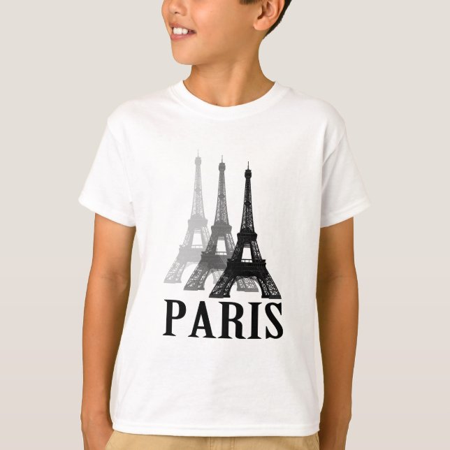 T-shirt Tour Eiffel de Paris (Devant)