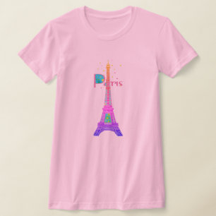 T-shirt Tour Eiffel de Paris