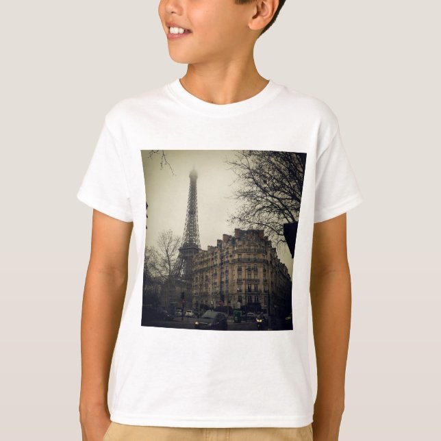 T-shirt Tour Eiffel Paris City Architecture (Devant)