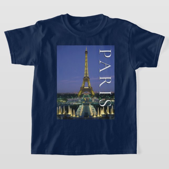 T-shirt Tour Eiffel | Paris, France (Poser)