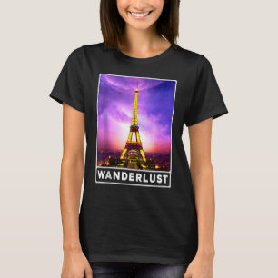 T-shirt Tour Eiffel Paris France