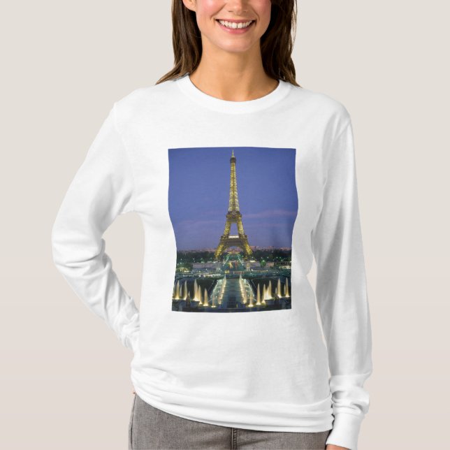 T-shirt Tour Eiffel, Paris, France 2 (Devant)