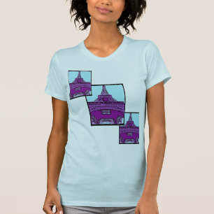 T-shirt Tour Eiffel Pop Art