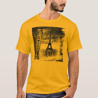 T-shirt Tour Eiffel vintage Paris