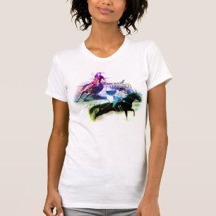 T-shirt Tour et brûlure
