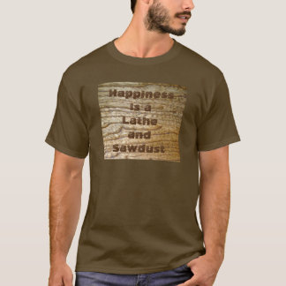 T-shirt Tour et sciure de bonheur