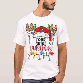 T-shirt Tour Guide Cruisemas Matching Christmas Pajamas