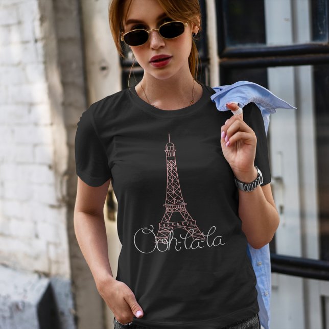 T-shirt Tour Ooh la Eiffel (Créateur téléchargé)