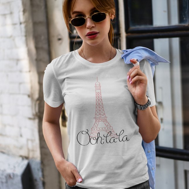 T-shirt Tour Ooh la Eiffel (Créateur téléchargé)