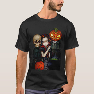 T-shirt Tour-ou-Traitement de la chemise de Halloween