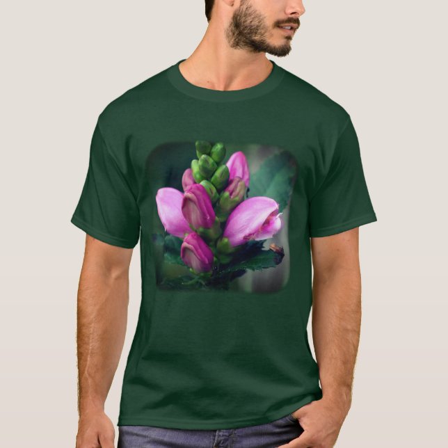 T-shirt Tourbe rose Nature (Devant)