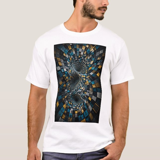 T-Shirt Tourbillon Illusion Infinie (Devant)