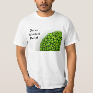T-shirt tourbillonné de pois