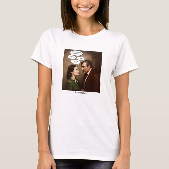 T-shirt Tourette Butler (Devant)