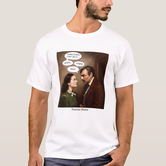 T-shirt Tourette Butler (Devant)