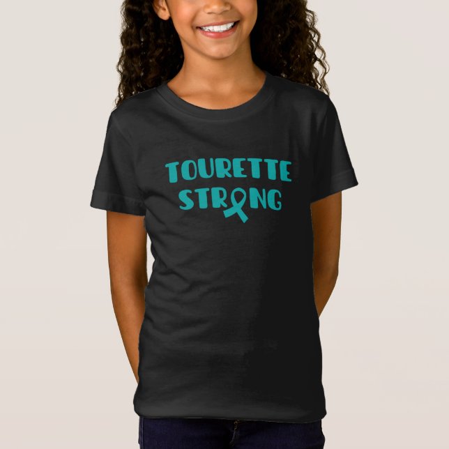 T-shirt Tourette Strong Girls (Devant)